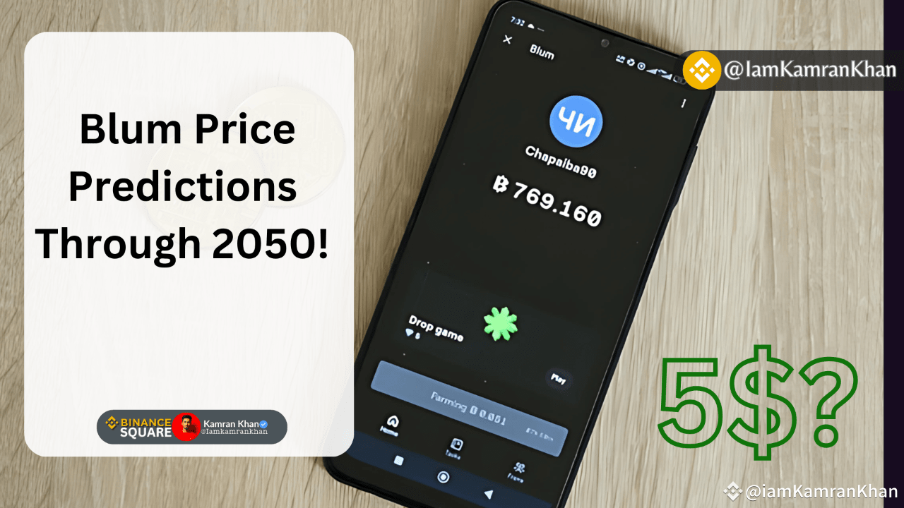 Blum Price Prediction 2024, 2025, 2030, 2040, 2050 | iamKamranKhan on  Binance Square