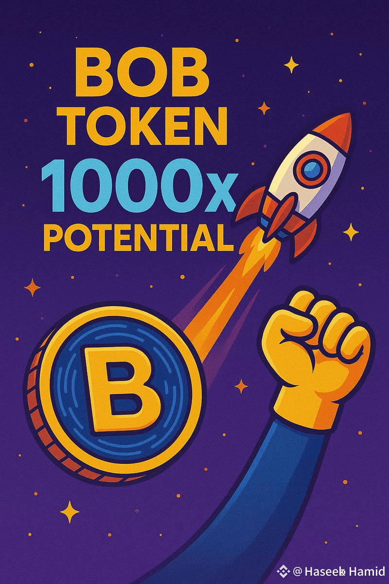 🚀 The Story of BOB — The Meme Coin That Could Shock the World in 2025 |  Haseeb Hamid on Binance Square