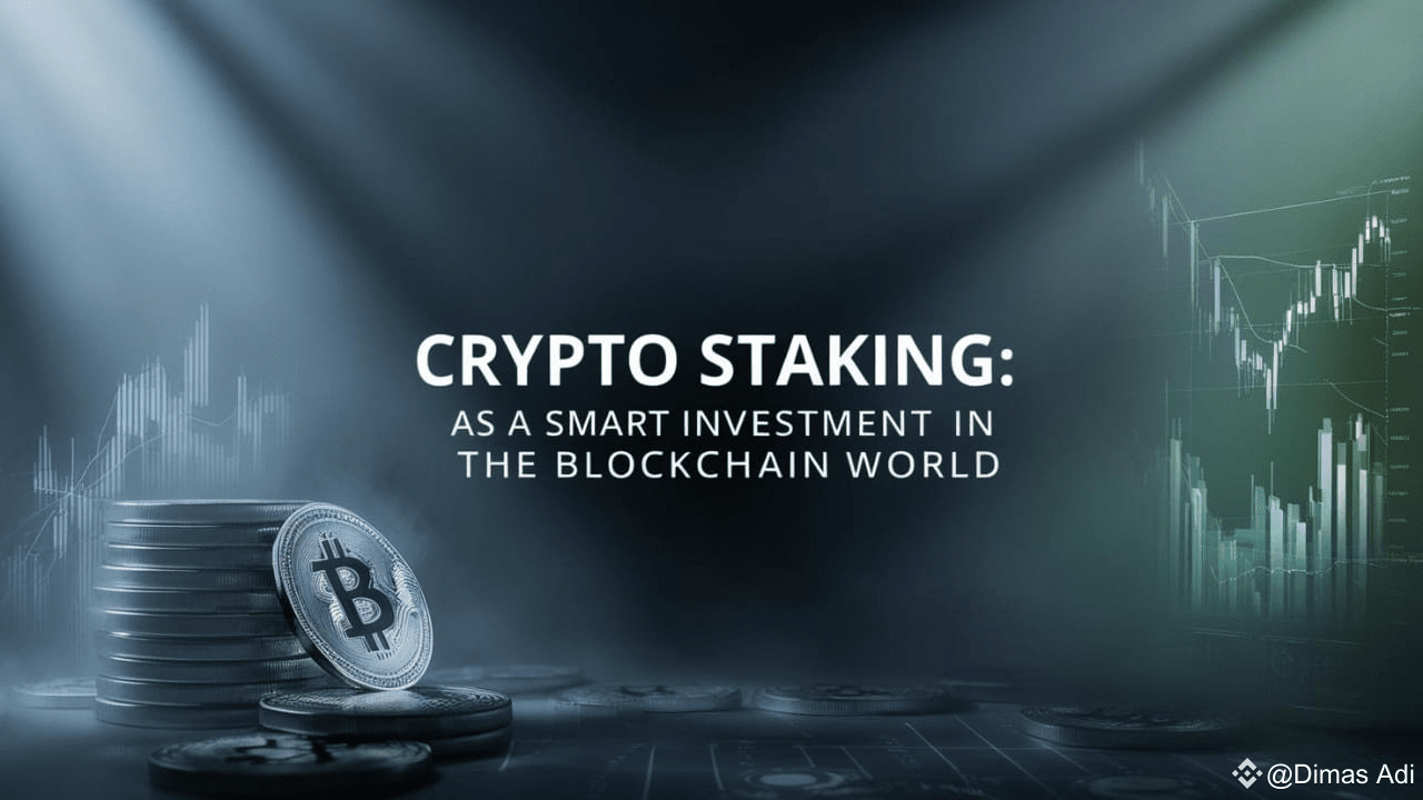 Crypto Staking: Smart Investment in the Blockchain World | Dimas Adi on  Binance Square