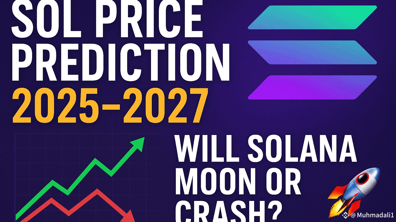 SOL Price Prediction 2025–2027 🚀 Will Solana Moon or Crash?