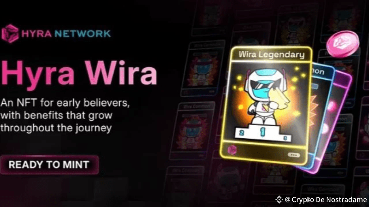 Hyra Wira NFTs - The 1st NFT Collection from Hyra Network Have Landed.  Ready, Set, Mint! | Crypto De Nostradame on Binance Square