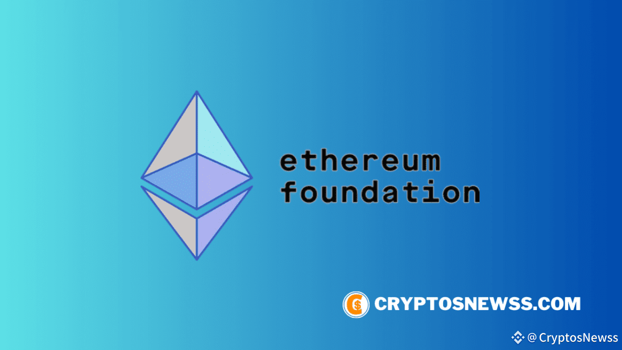 Ethereum Foundation Launches Trillion-Dollar Security Initiative to  Safeguard Blockchain Future | CryptosNewss on Binance Square