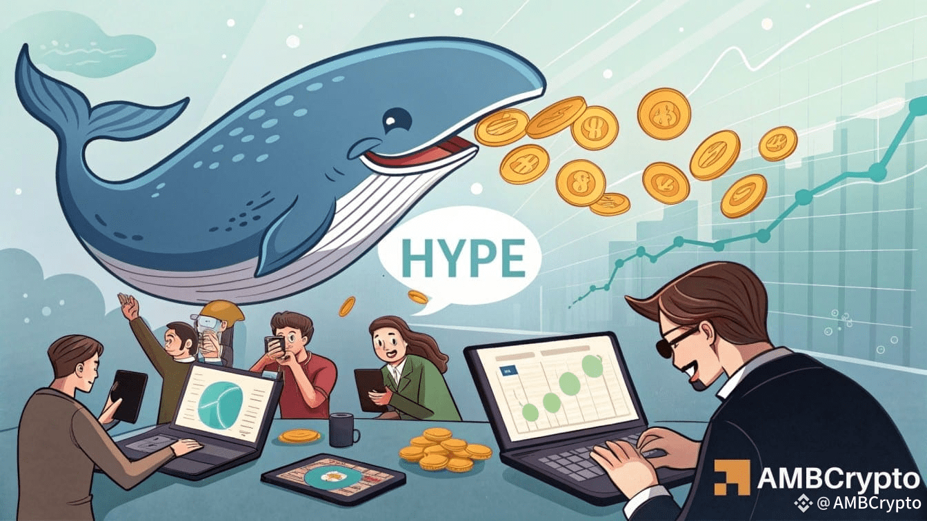Hyperliquid targets $50 as whale bets big - What's next for HYPE?
