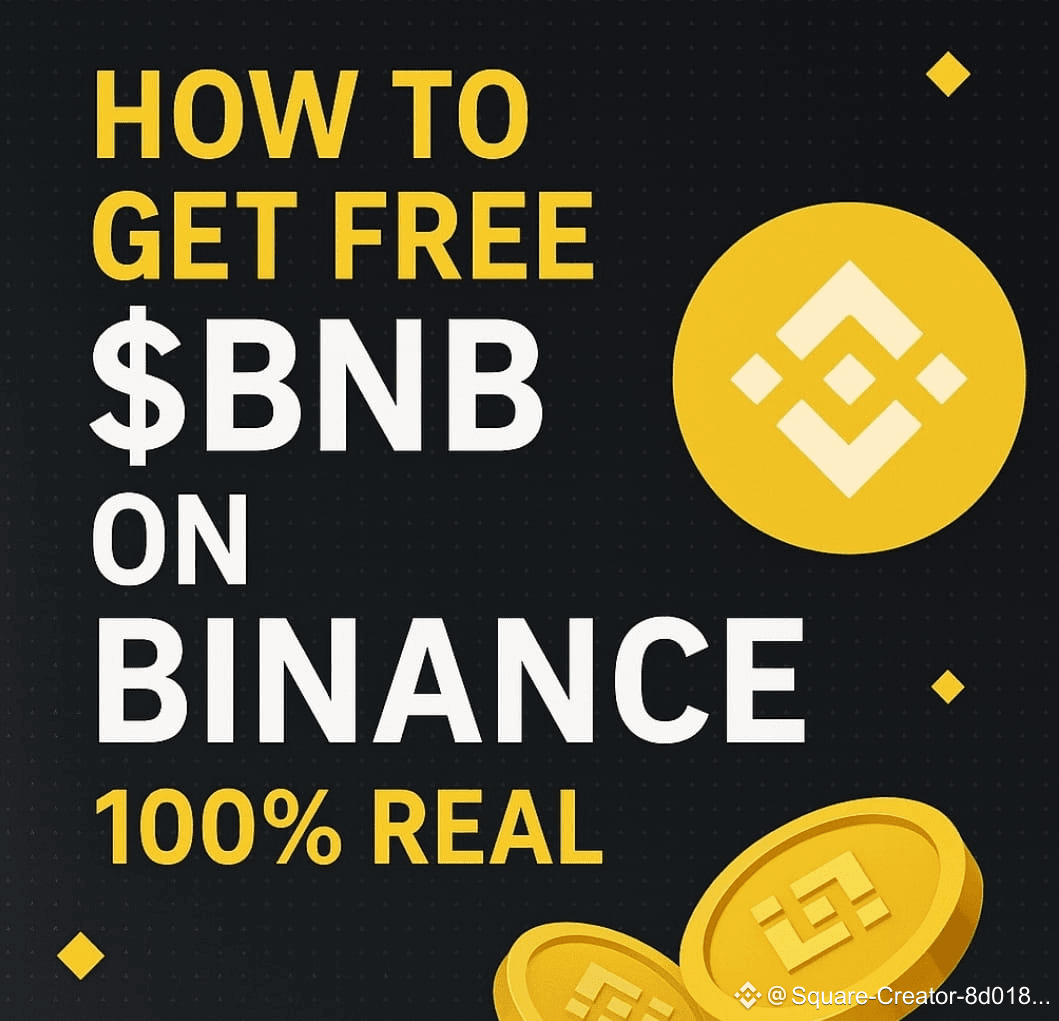 How to Get Free BNB on Binance (100% Real) Yes, you can earn | Amir Fahd  Al-Aywi on Binance Square