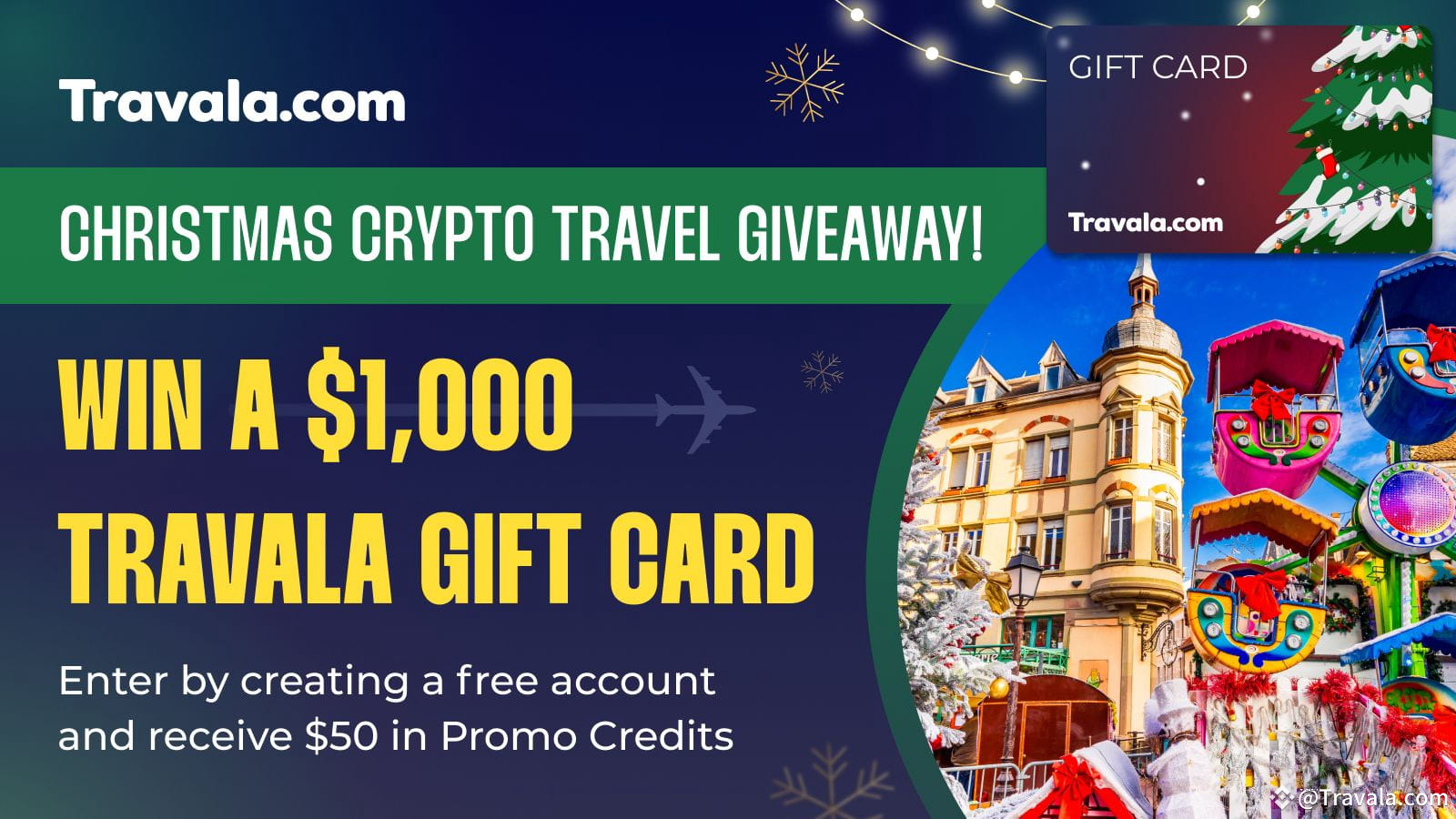 All we want for Christmas is… YOU to WIN a $1,000 Gift | Travala.com on  Binance Square