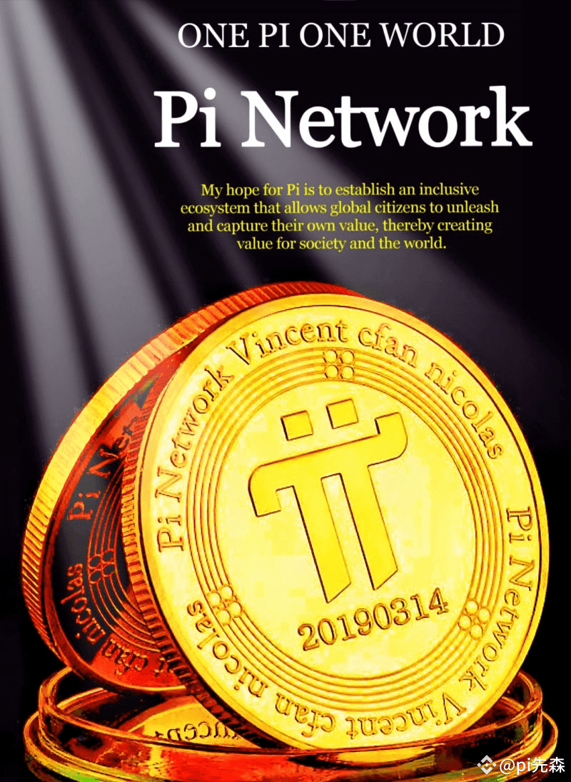 用大白话拆解Pi Network价值：为什么你手里的Pi币可能比黄金还珍贵？ | 链接世界发布于币安广场