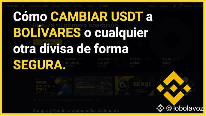 De USDT a Bolívares: Guía fácil para vender tus criptos en Binance P2P ...
