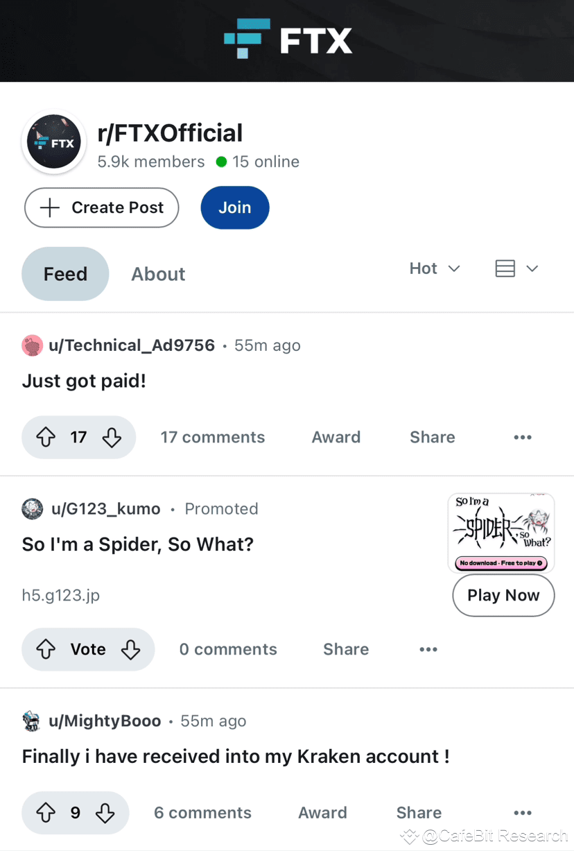 🎉今天，2025年2月18日，FTX交易所正式开始偿还债权人程序，这标志着该交易所自2022年倒闭两年多以来迈出了重要| CafeBit  Research发布于币安广场
