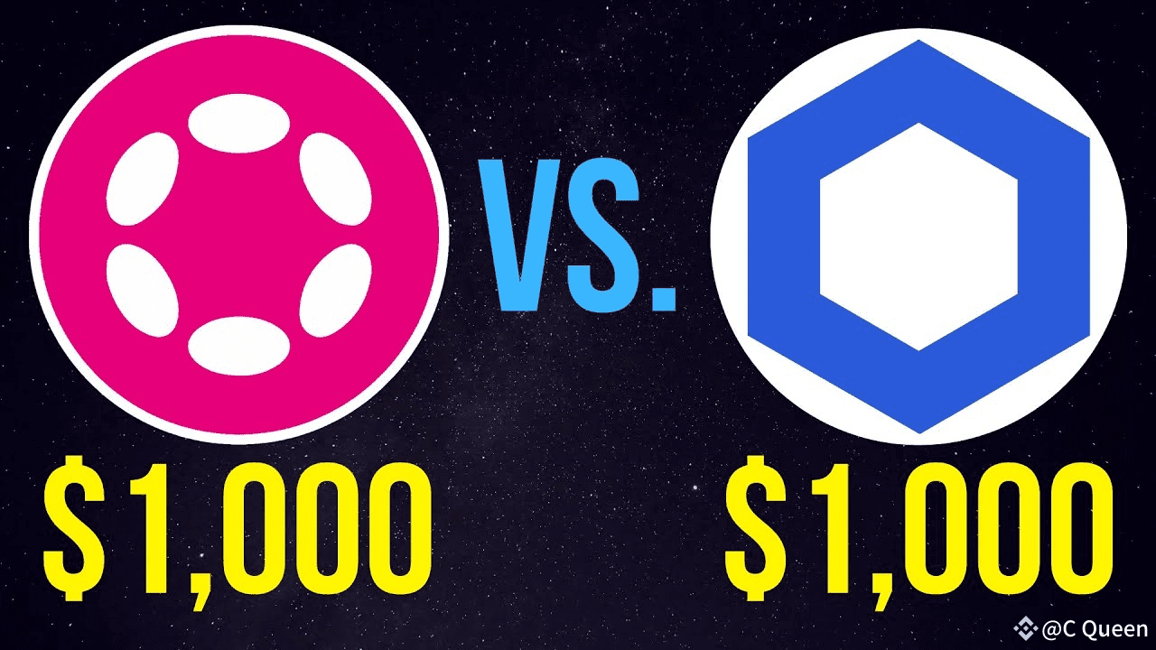 $1000 in $LINK or $DOT – Which Will Make You Super Rich in 2030? 🚀 | C  Queen on Binance Square