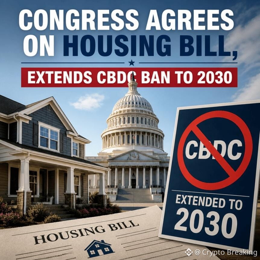 Congress Agrees On Housing Bill, Extends Cbdc Ban To 2030