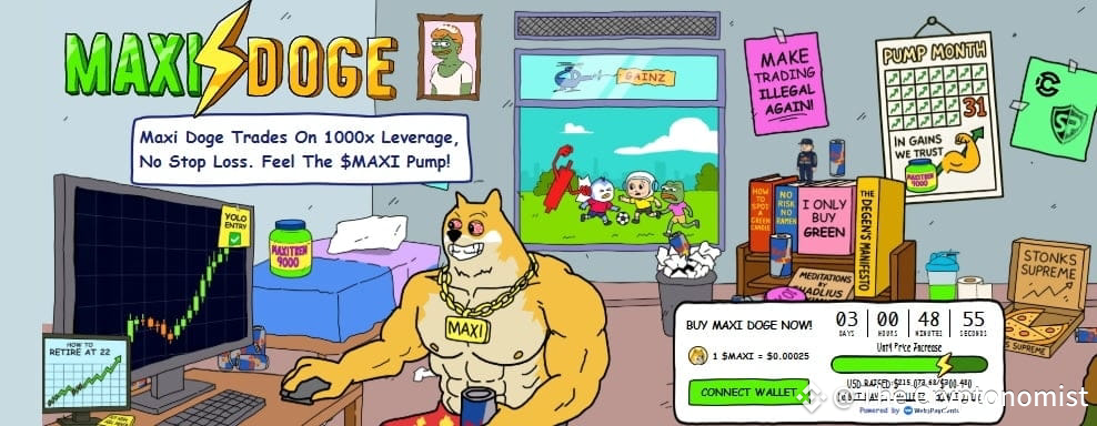 Maxi Doge presale raised more than $200K