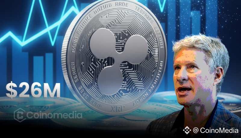 Ripple Co-Founder Moves $26M XRP Amid Price Surge
