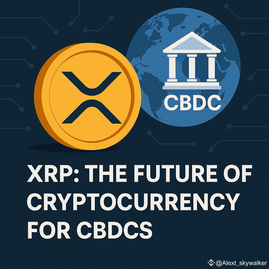 XRP: The Future of Cryptocurrency for CBDCs As central bank |  Alext_skywalker på Binance Square