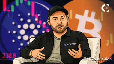 Solana Labs Co-Founder Calls Cardano's BTC Treasury Strategy "Dumb" Approach