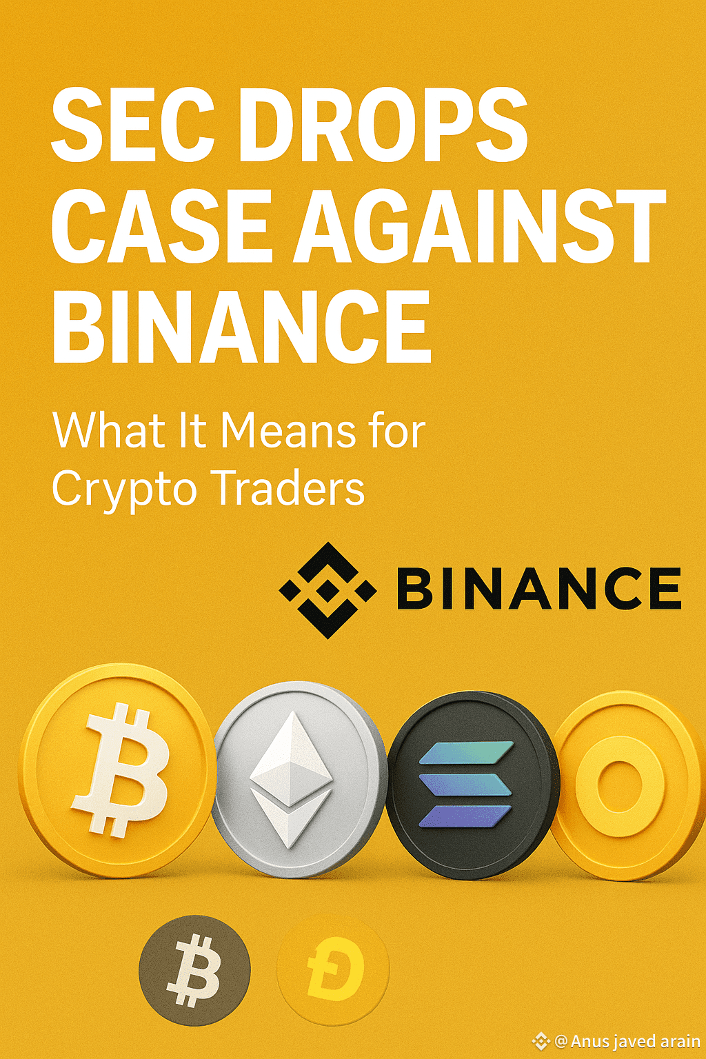 ✓ SEC Drops Case Against Binance — What It Means for Crypto Traders | Anus  javed arain on Binance Square
