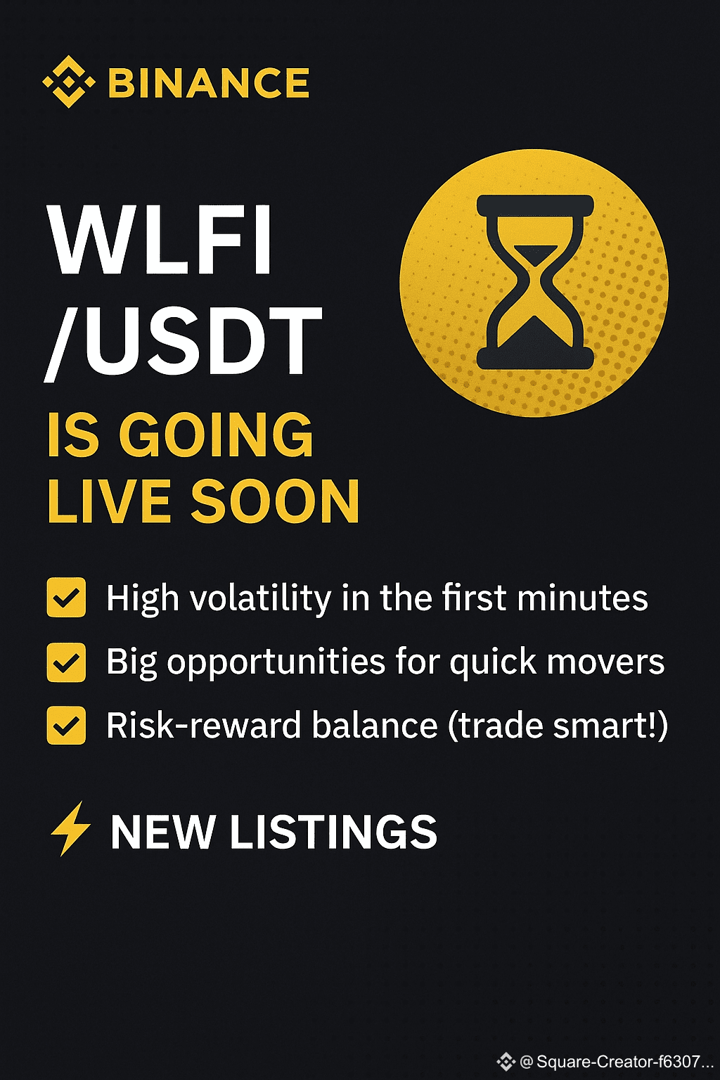 🚀 The pair $WLFI /USDT is going live soon ⏳ 💥💥💥💥🔥 Be | Scalping ma on  Binance Square