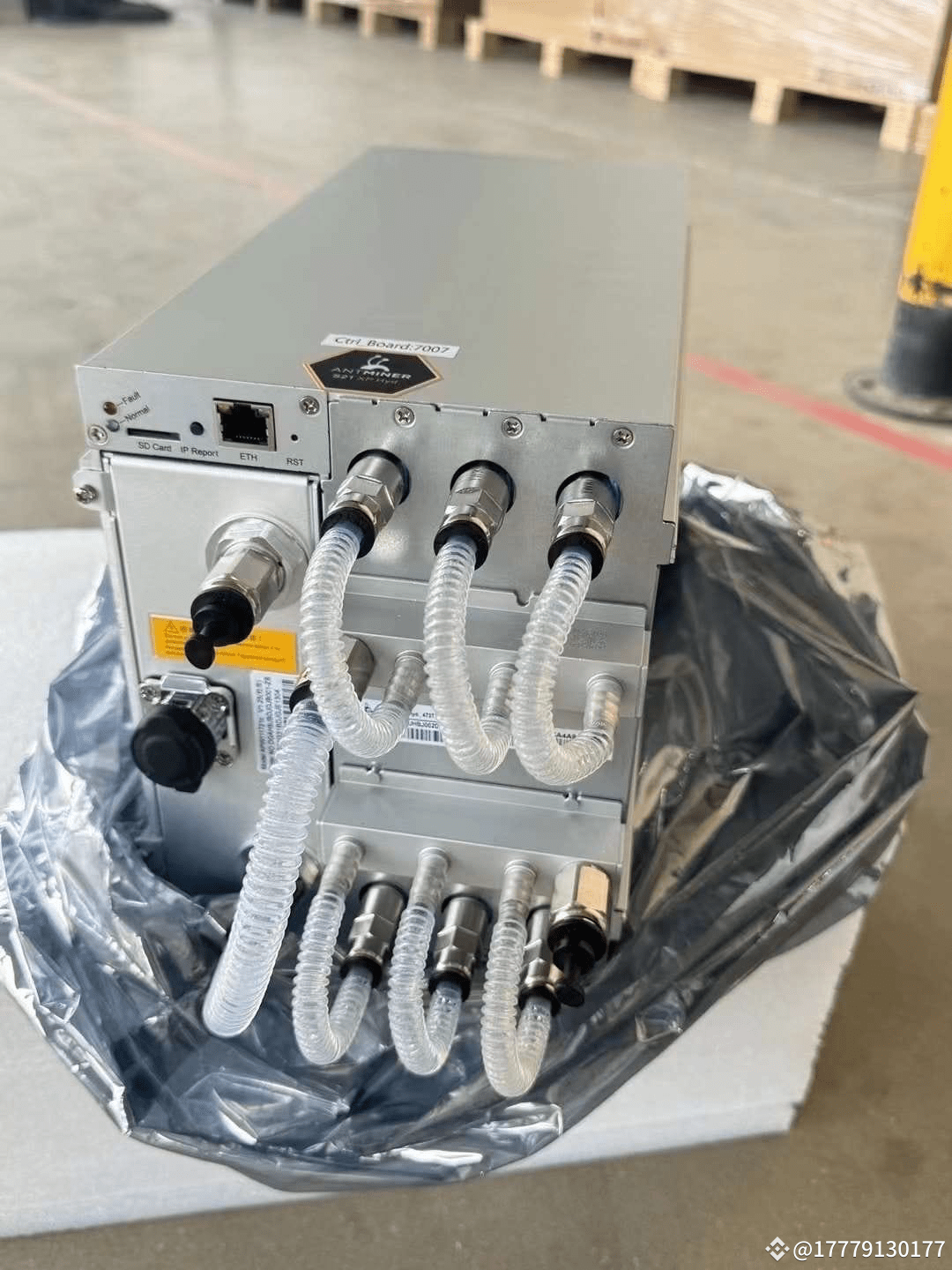 btc# 蚂蚁S21 XP Hyd开箱测评前言家人们晚上好，比特的大陆（Antminer）再次推出了其最新的旗舰产| 挖矿大娘子发布于币安广场