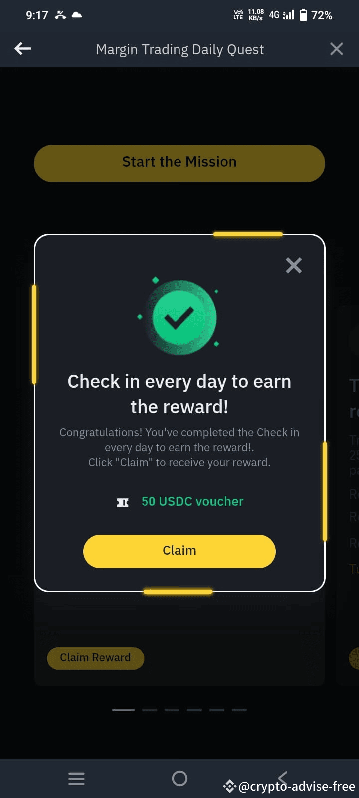 🚀 Claim Your Free $50! Binance Margin Trading Quest – | Fida Ahpun on  Binance Square