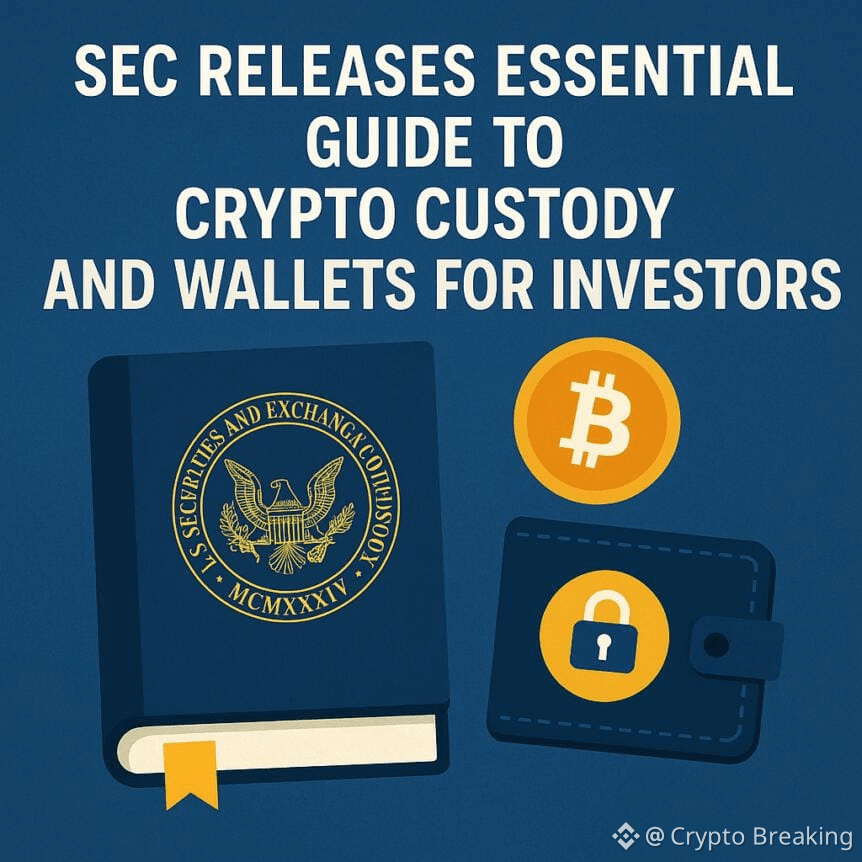 Sec Releases Essential Guide To Crypto Custody And Wallets For Investors