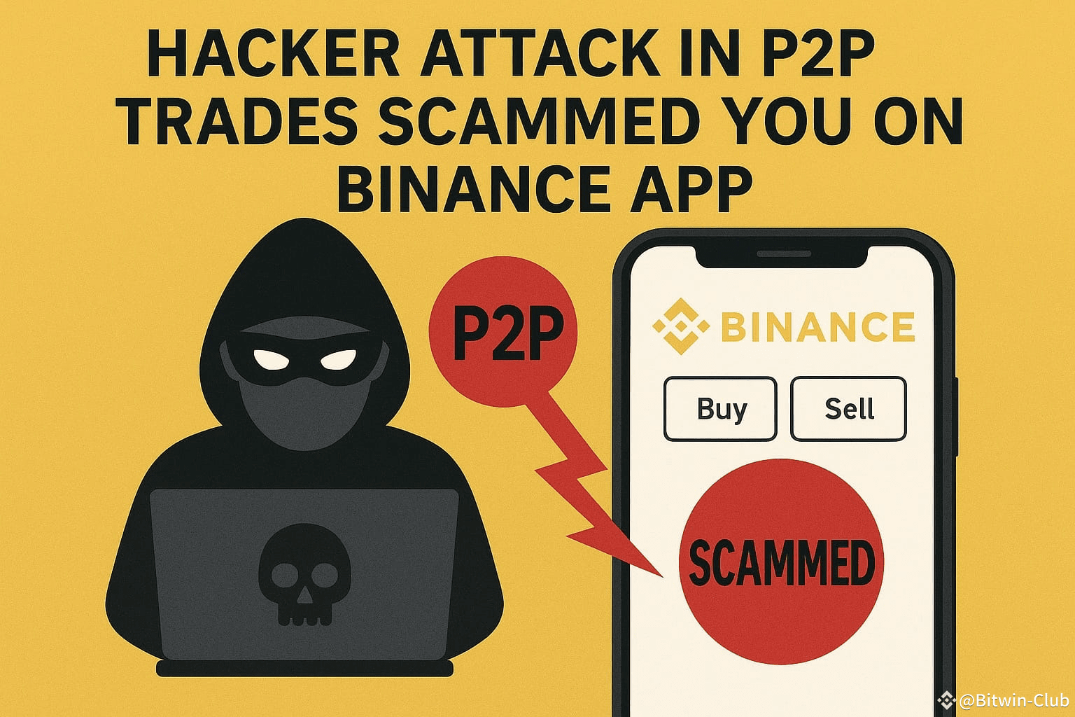 Good News 🔥🔥🔥 Good News 🔥🔥🔥 No More P2P Scams on | Bitwin-Club on  Binance Square