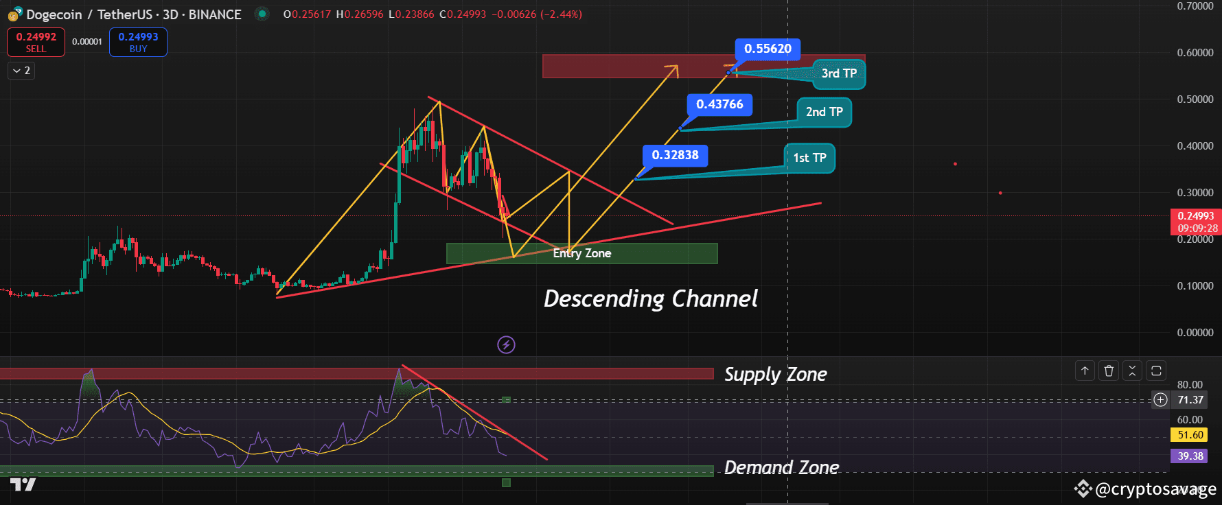 DOGE 250% PUMP ALERT | cryptosavage on Binance Square