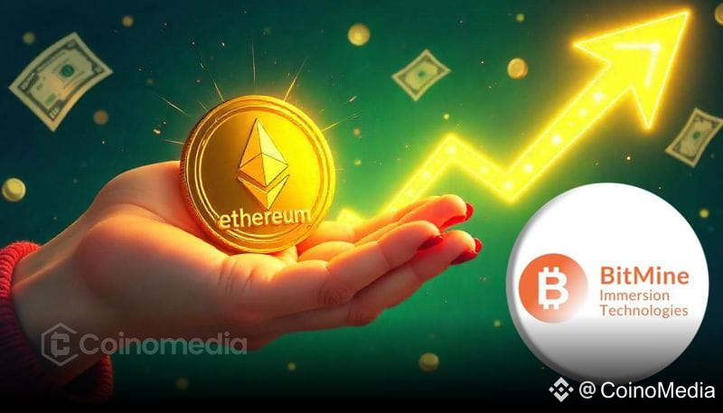 BitMine’s ETH Holdings Cross $1 Billion After Funding Round