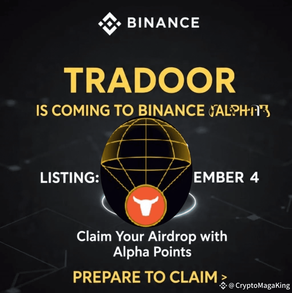 🚀 Major Alpha Alert: Tradoor (TRADOOR) Is Landing! 🚀 The |  FamicryptoRader on Binance Square