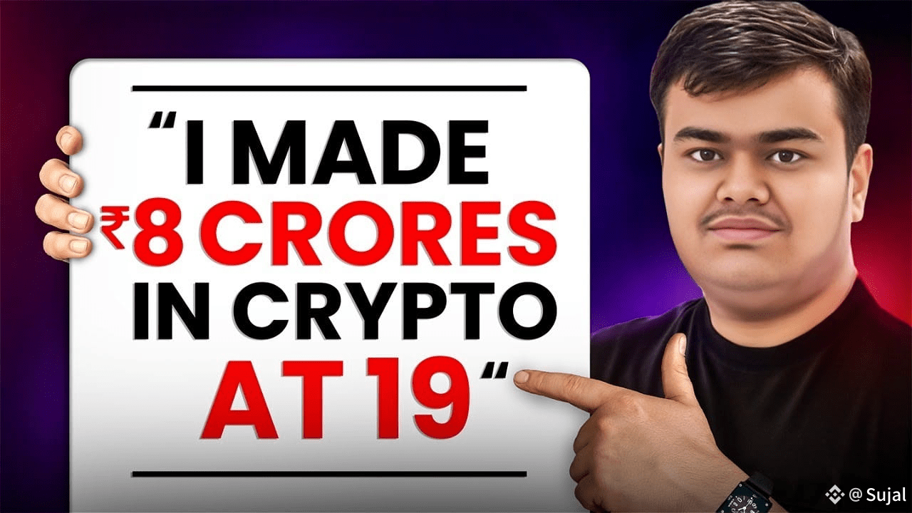 Meet Abhishek — a 19-year-old crypto millionaire He made ₹8 | Sujal on  Binance Square