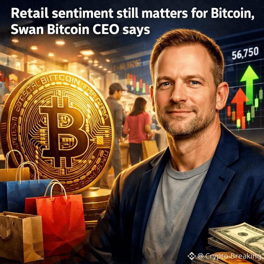 Retail Sentiment Still Matters For Bitcoin, Swan Bitcoin Ceo Says