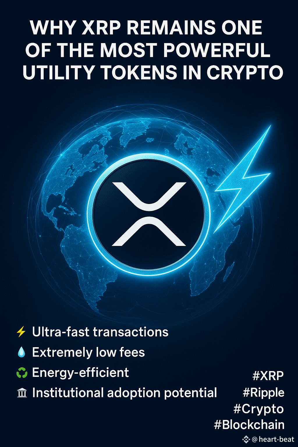 🚀 Why XRP Remains One of the Most Powerful Utility Tokens i | heart-beat  på Binance Square