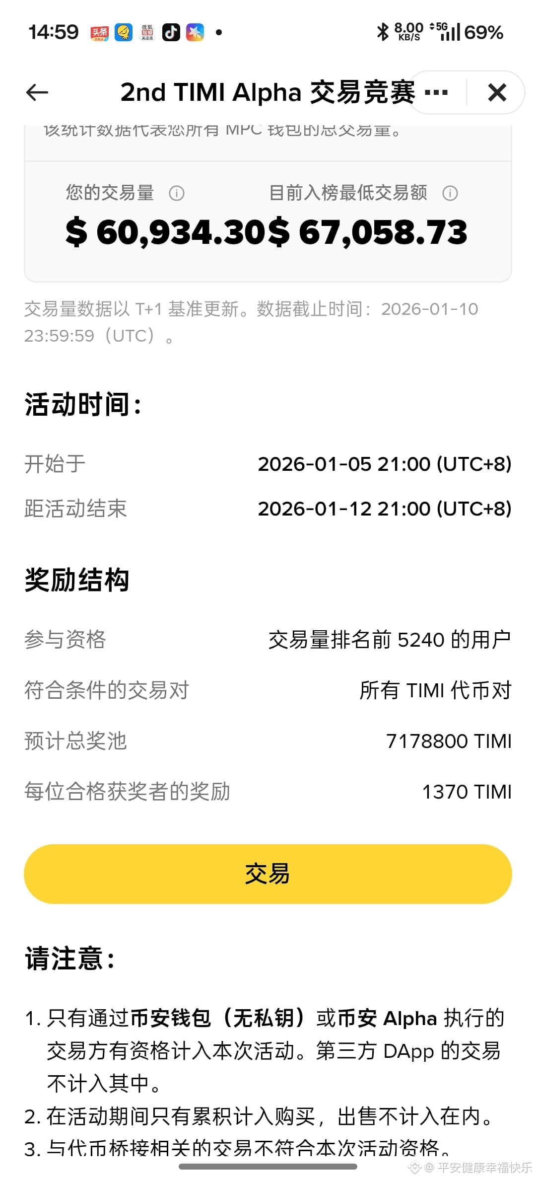 Профиль 平安健康幸福快乐| Binance Square