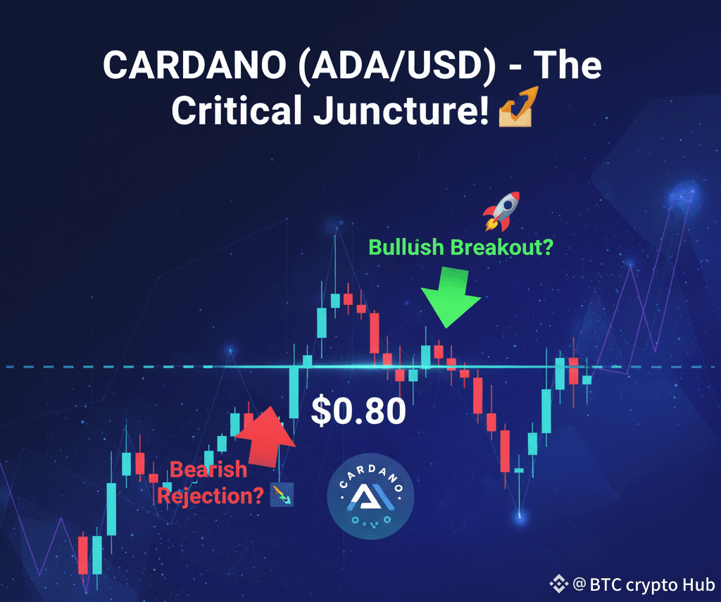 ADA 📈 CARDANO (ADA/USD) - The Critical Juncture! | The Leverage Hub on  Binance Square