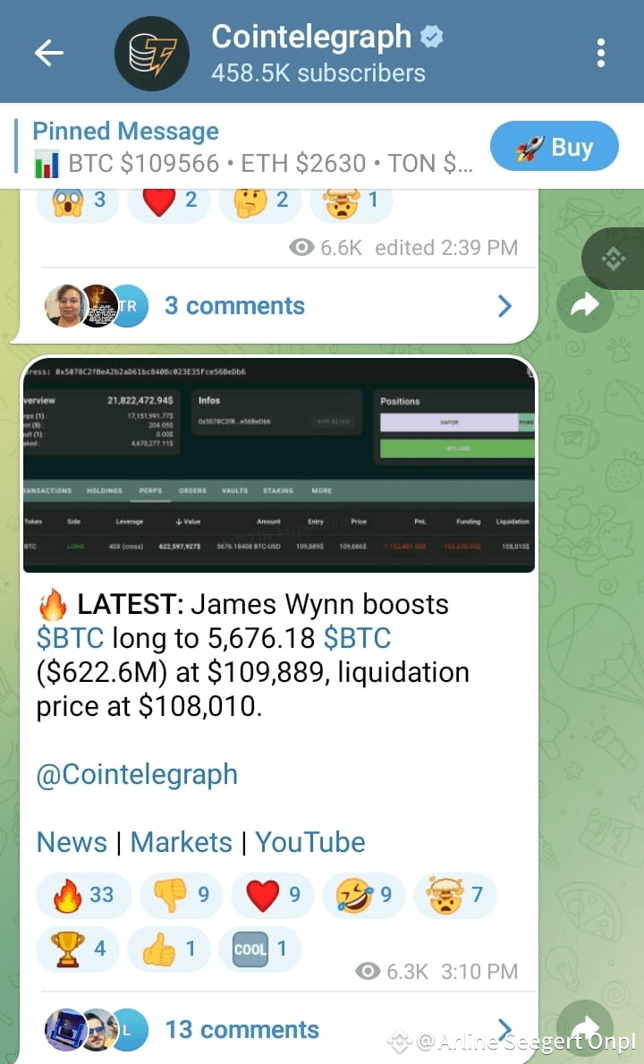 ຂ່າວຫຼ້າສຸດ #whalejameswynnwatch, ຄວາມຄິດເຫັນ, ແລະ ຟີດມື້ນີ້ | Binance  Square