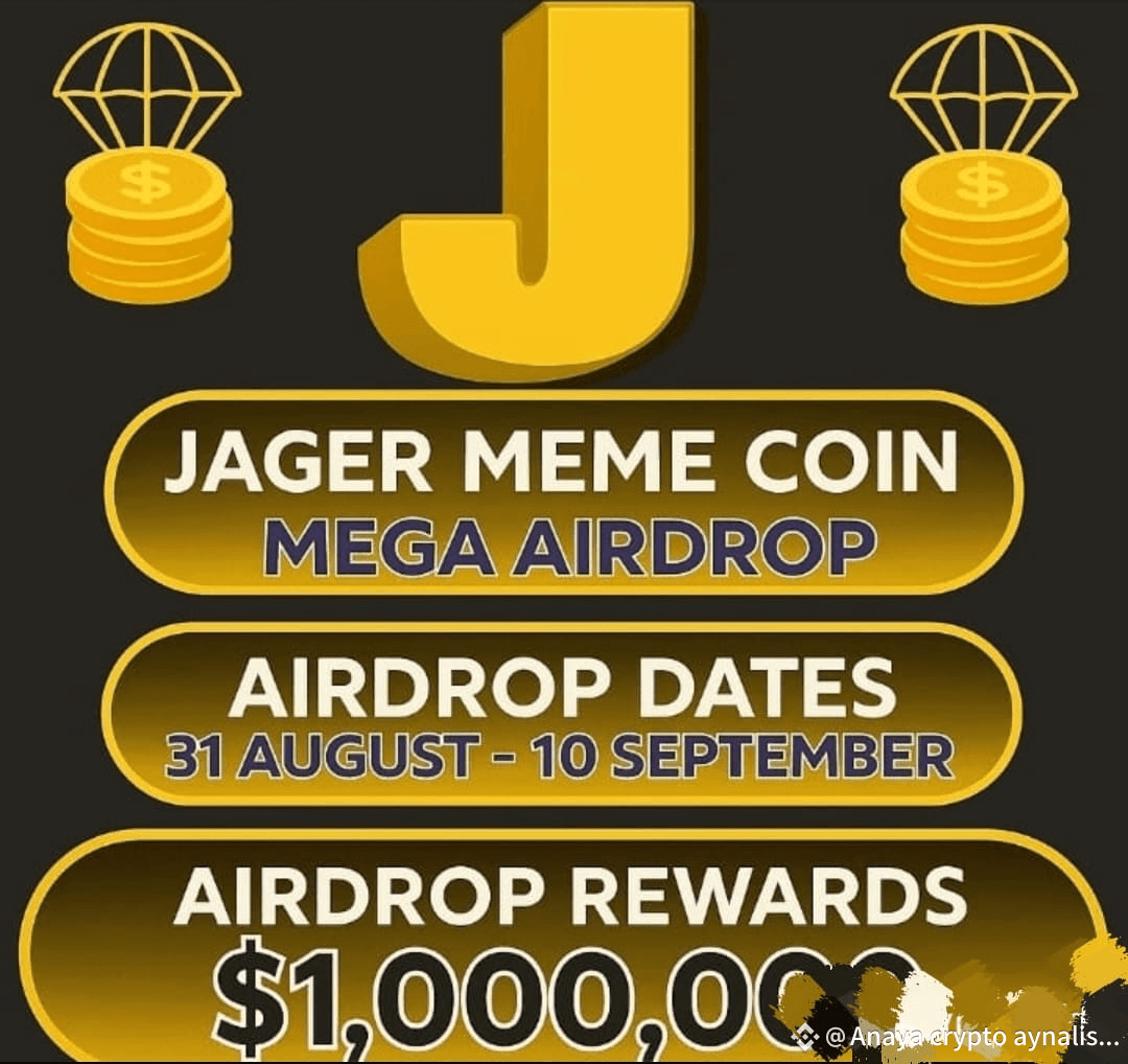 🚀 $Jager MEME COIN – MEGA AIRDROP! 🚀 🎉 AIRDROP | Alpha_Trader_Elyaea on  Binance Square