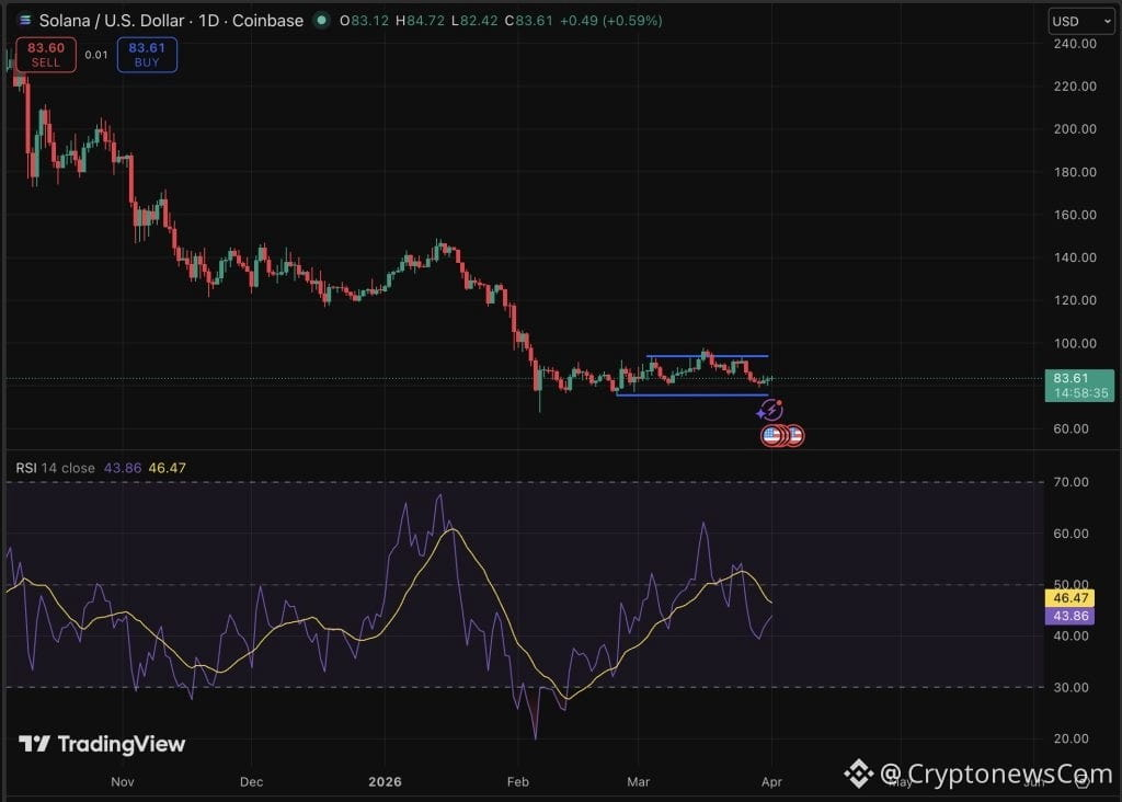 Solana price is holding; it is barely moving with just 1% gain in the last 24 hours, even with bullish catalysts that bring a good prediction.