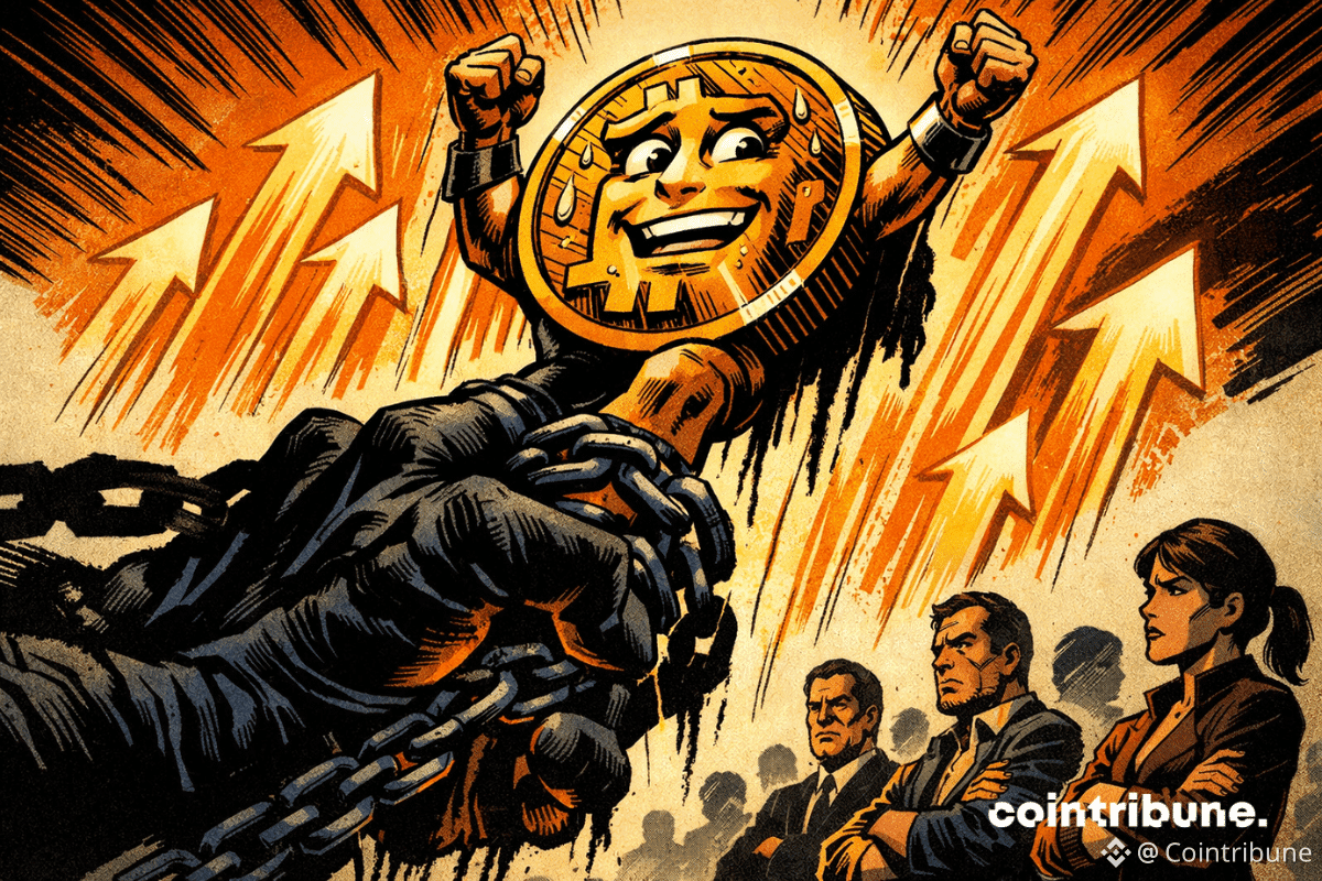 Le Bitcoin s’élève, porté par l’euphorie, freiné par une ombre inquiète