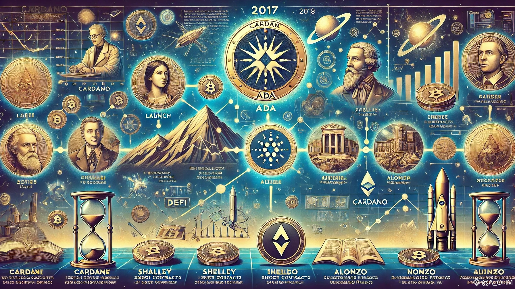 The History of Cardano: A Blockchain Built on Science and Vision | A_OHM on  Binance Square