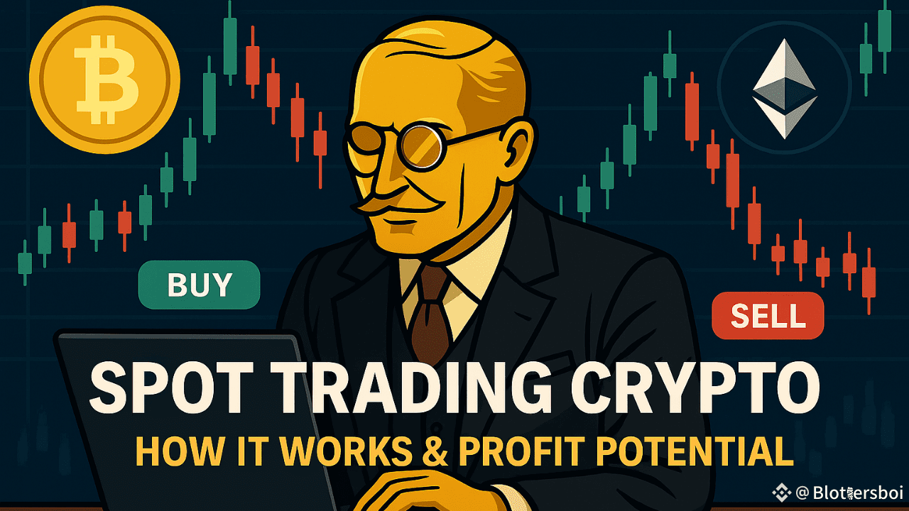 What is Spot Trading in the Crypto World and How Does It Work? |  Blottersboi on Binance Square