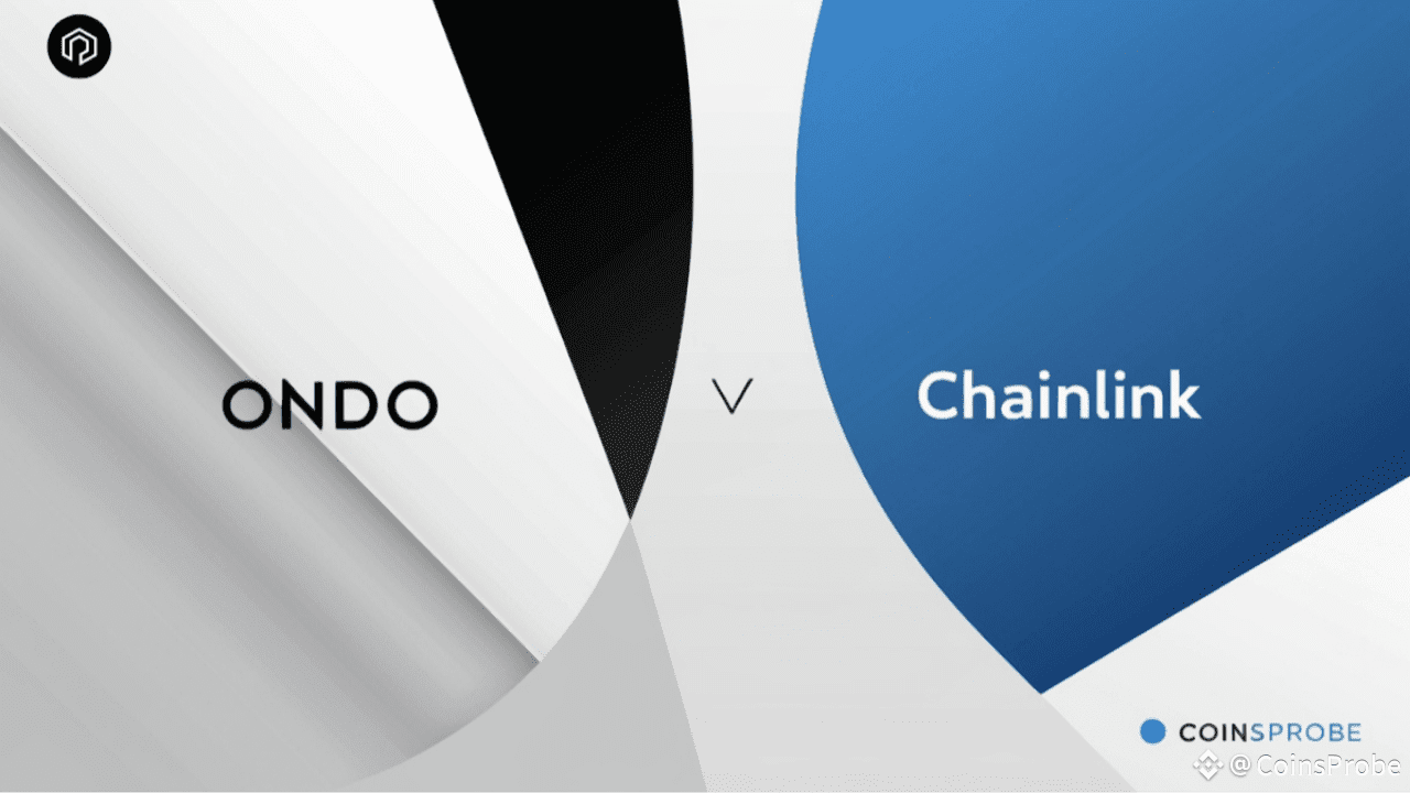 Ondo Finance Partners with Chainlink to Strengthen Onchain Institutional  Finance | CoinsProbe on Binance Square