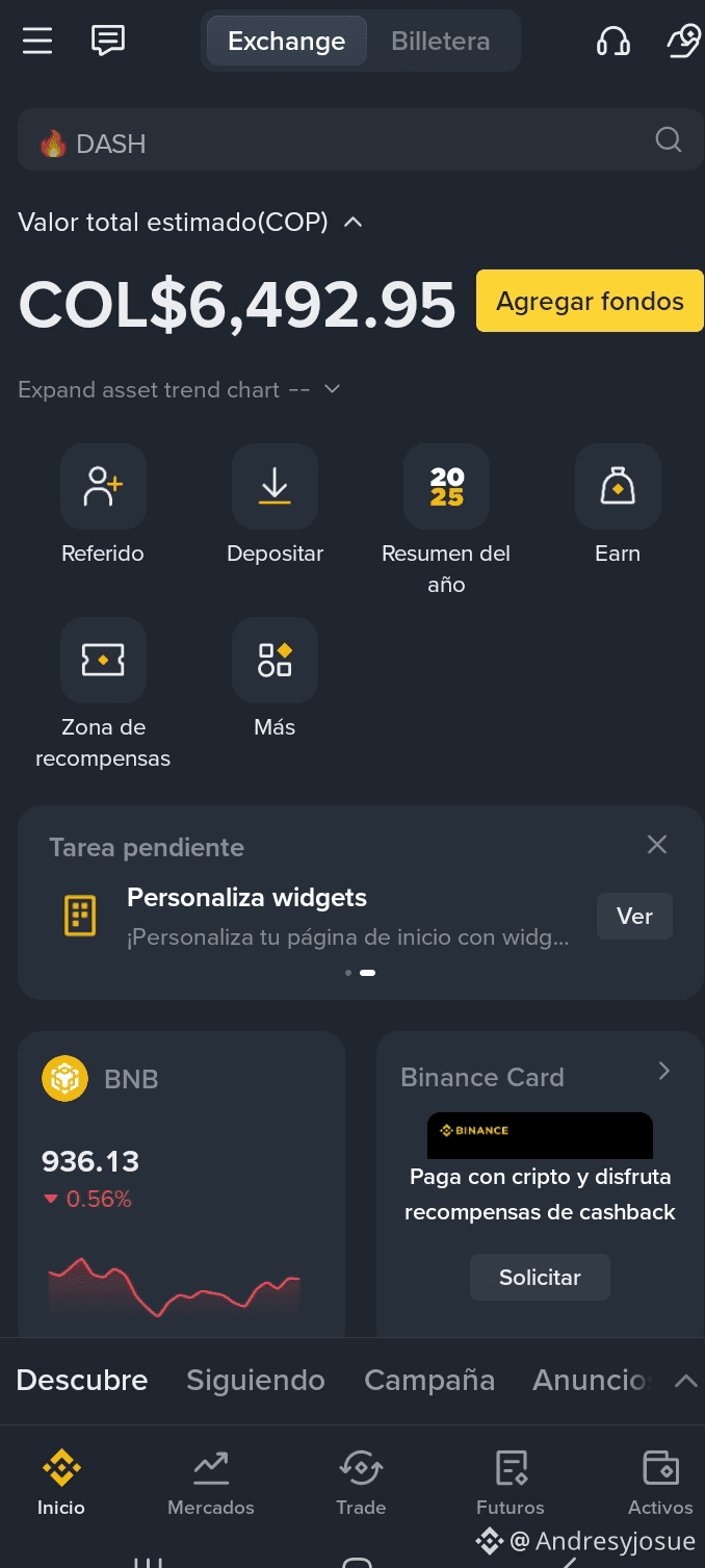 Amigos buenos dias para todos soy nuevo y tengo este poquito | Andresyjosue  على Binance Square