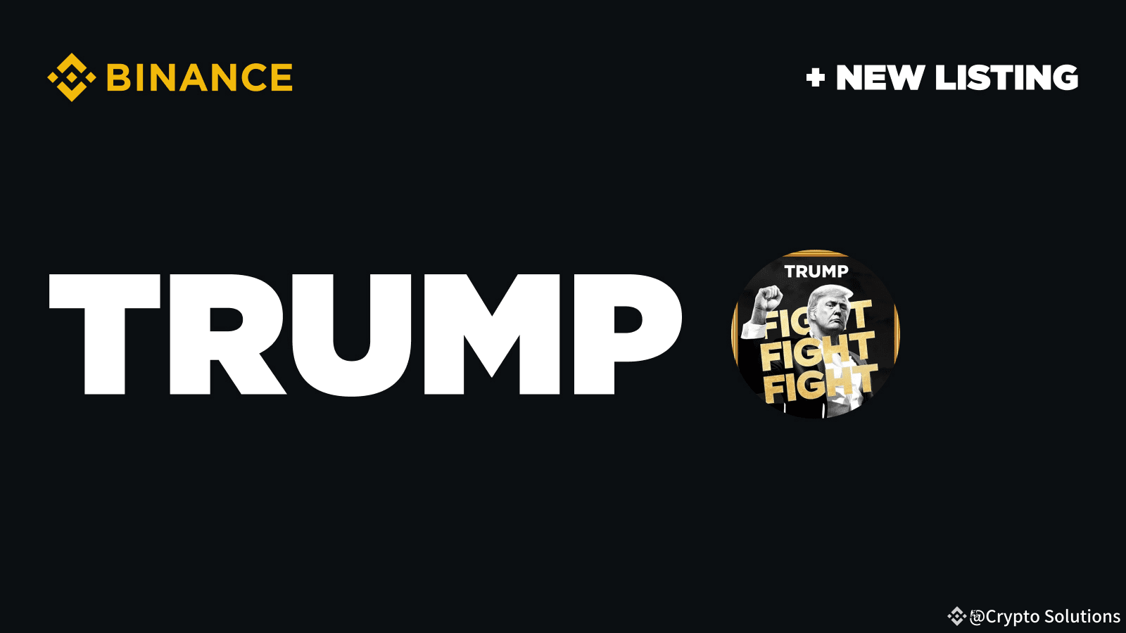 Binance to List OFFICIAL TRUMP ($TRUMP) with Seed Tag Applied | Crypto  Solutions on Binance Square