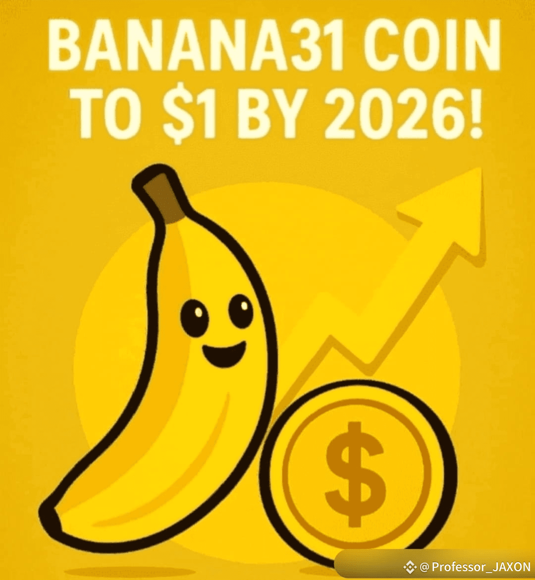 BANANAS31 31 COIN – CAN IT REACH $1 BY 2026? 🍌🚀 The hype