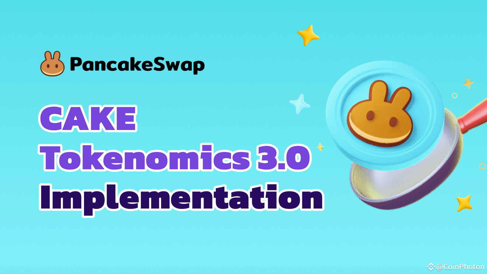 PancakeSwap launches CAKE Tokenomics 3.0 PancakeSwap has | CoinPhoton on  Binance Square