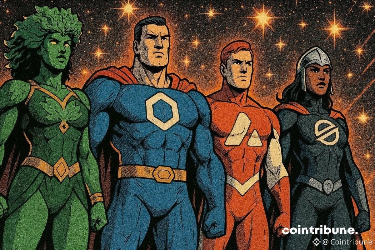 Hedera, Chainlink, Avalanche et Stellar dominent les RWA en 2026, captant 70 % de l’activité.