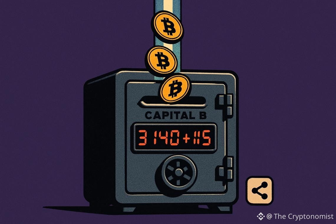 Capital B bitcoin acquisition