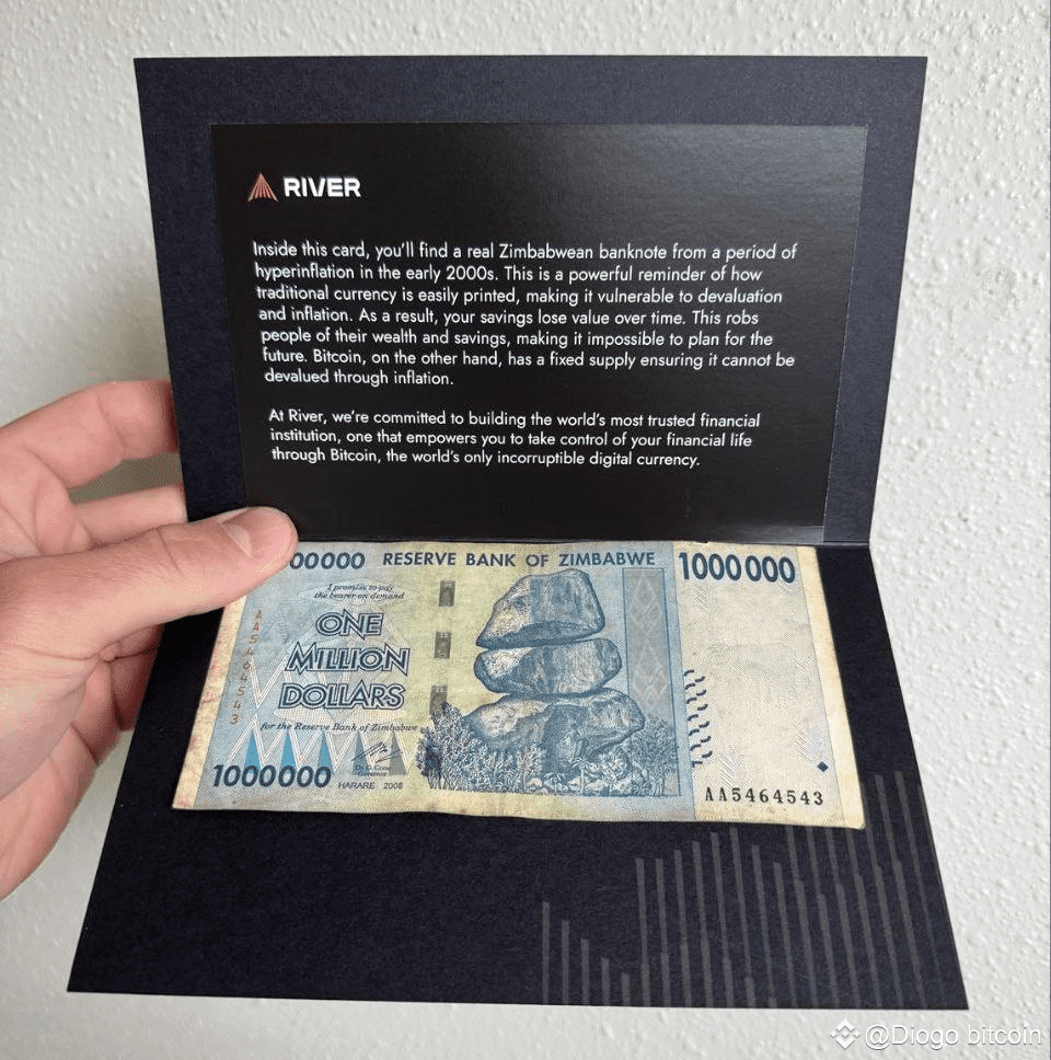 🇿🇼😃 The company #BTC River sends clients a note of 1 | Diogo_bitcoin on  Binance Square