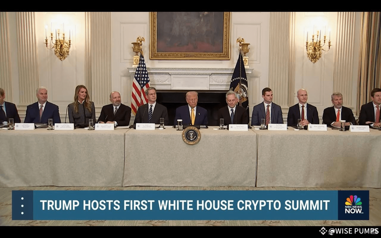 Crypto Summit at the White House: Key Takeaways Yesterday, | WISE PUMPS on  Binance Square