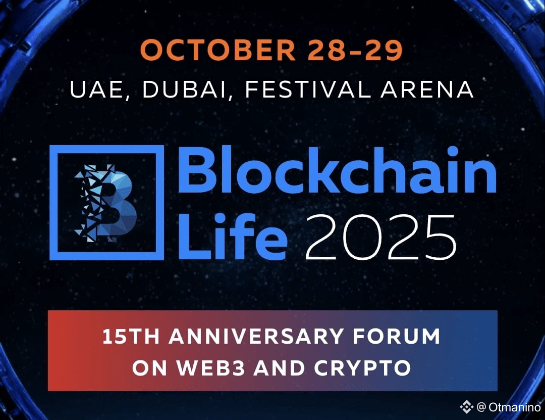 🔥 The “Blockchain Life” Forum in its 15th edition brings | otmanino on  Binance Square