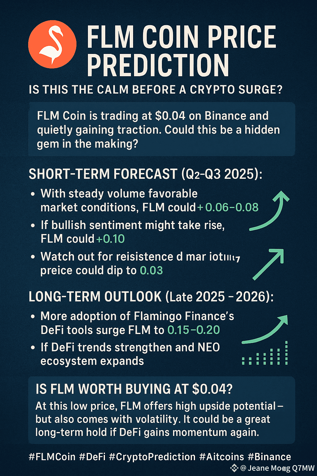 FLM Coin Price Prediction – Is This the Calm Before a Crypto | Jeane Moog  Q7MW on Binance Square