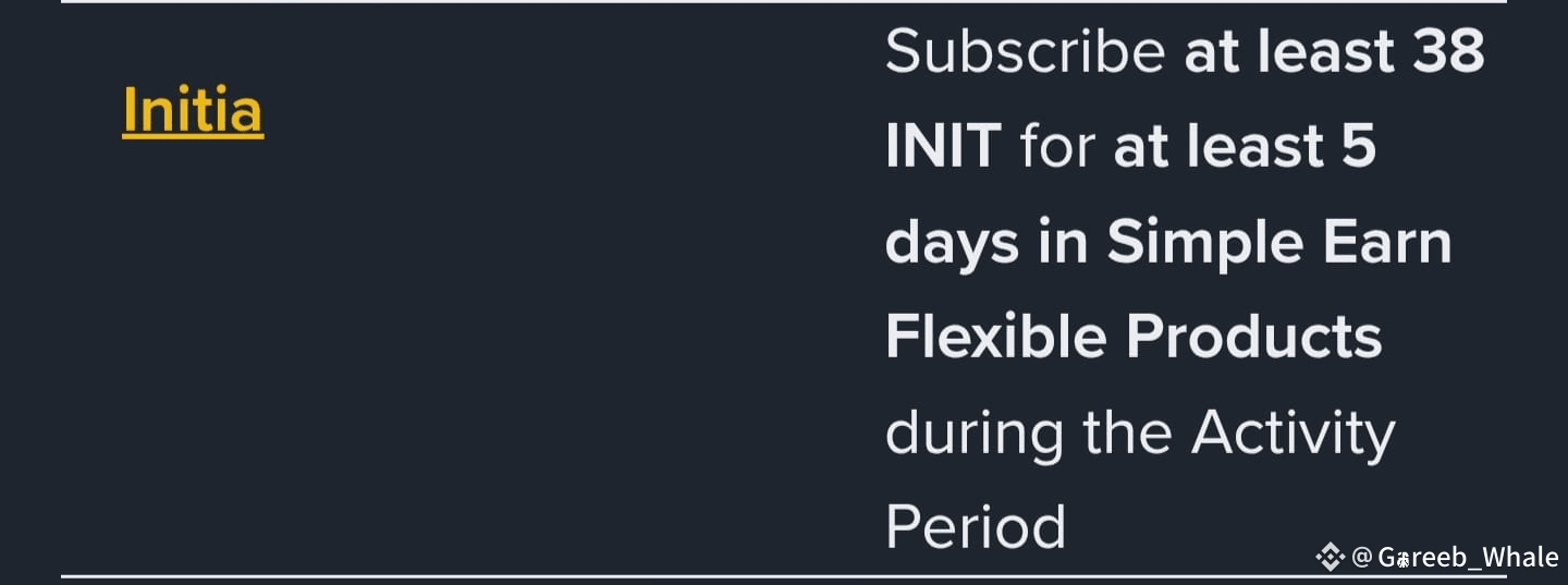 Buy $INIT min 38 init and simple lock for 5 days to earn 5.8 | Gareeb ...